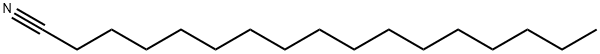 N-HEPTADECANONITRILE Structure