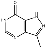 7H-Pyrazolo[4,3-d]pyrimidin-7-one, 1,6-dihydro-3-methyl- (7CI,9CI) Struktur