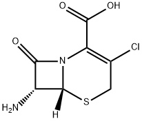 7-氨基-3-氯-3-头孢环-4-羧酸,53994-69-7,结构式