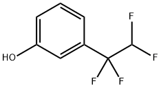 phenyltetrafluoroethyl ether Structure