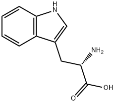 DL-色氨酸,54-12-6,结构式