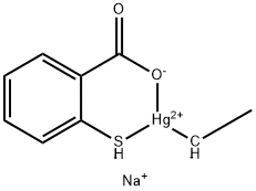 Thimerosal Struktur