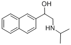 α-[(tert-ブチルアミノ)メチル]-2-ナフタレンメタノール 化学構造式