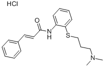 CINANSERIN HYDROCHLORIDE,54-84-2,结构式