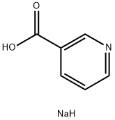 ニコチン酸 ナトリウム 化学構造式