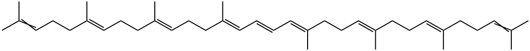 反八氢番茄红素, 540-04-5, 结构式