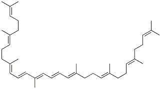 六氢番茄红素,540-05-6,结构式