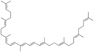 (6E,10E,12E,14E,16E,18E,22E,26E)-2,6,10,14,19,23,27,31-octamethyldotriaconta-2,6,10,12,14,16,18,22,26,30-decaene Structure