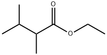 2,3-Dimethylbutanoic acid ethyl ester Struktur