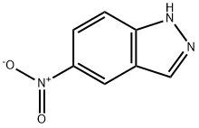 5-硝基吲唑, 5401-94-5, 结构式
