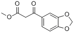 3-BENZO[1,3]DIOXOL-5-YL-3-OXO-PROPIONIC ACID METHYL ESTER Structure
