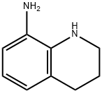 1,2,3,4-テトラヒドロ-8-キノリンアミン 化学構造式