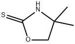 4,4-DIMETHYLOXAZOLIDINE-2-THIONE Struktur