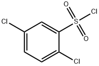 2,5-DICHLOROBENZENESULFONYL CHLORIDE Structure