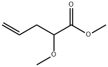 2-Methoxy-4-pentenoic acid methyl ester Structure