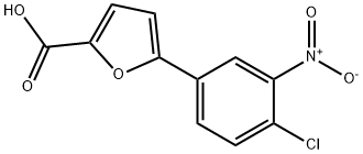 5-(4-CHLORO-3-NITRO)-FURAN-2-CARBOXYLIC ACID Structure