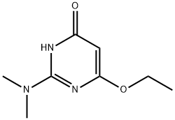 4(1H)-Pyrimidinone, 2-(dimethylamino)-6-ethoxy- (9CI),54028-37-4,结构式
