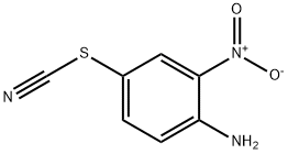チオシアン酸4-アミノ-3-ニトロフェニル 化学構造式