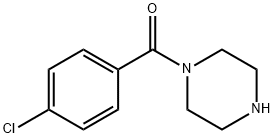 (4-CHLOROPHENYL)(PIPERAZIN-1-YL) METHANONE Structure