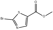2-溴噻唑-5-甲酸甲酯,54045-74-8,结构式