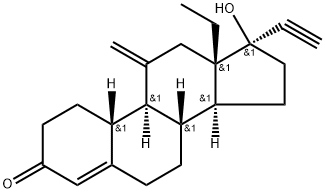 エトノゲストレル 化学構造式