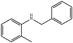 N-苄基-2-甲基苯胺, 5405-13-0, 结构式