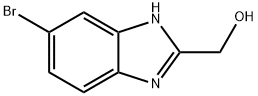 2-羟甲基-5-溴苯并咪唑,540516-28-7,结构式