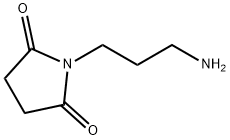 1-(3-氨基丙基)吡咯烷-2,5-二酮盐酸盐, 54052-99-2, 结构式