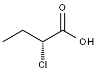 (R)-(+)-2-CHLOROBUTANOIC ACID Structure