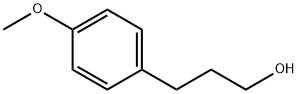 3-(4-甲氧基苯)-1-丙醇 结构式