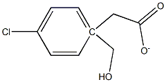 4-クロロベンゼンメタノールアセタート 化学構造式