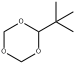 2-(1,1-ジメチルエチル)-1,3,5-トリオキサン 化学構造式