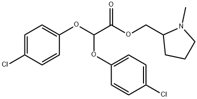 二氯贝特, 54063-27-3, 结构式