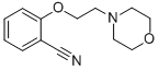 2-(2-MORPHOLIN-4-YLETHOXY)BENZONITRILE Structure