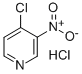 4-氯-3-硝基吡啶盐酸盐, 54079-68-4, 结构式