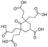 3,3,5,5-테트라키스(2-카르복시에틸)-4-옥소-시클로헥산-1-카르복실산