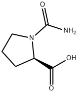 D-Proline, 1-(aminocarbonyl)- (9CI) Struktur