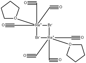BROMOTRICARBONYL(TETRAHYDROFURAN)RHENIU& Struktur