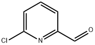 6-クロロ-2-ピリジンカルボキシアルデヒド 化学構造式