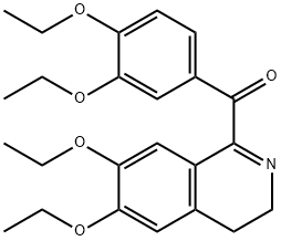 ドロタベルアルジン 化学構造式