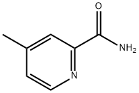 4-甲基-2-吡啶羧酰胺,54089-04-2,结构式