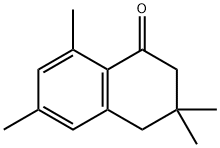 3,4-二氢-3,3,6,8-四甲基萘-1(2H)-酮, 5409-55-2, 结构式