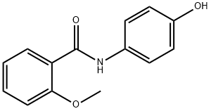 N-(4-HYDROXYPHENYL)-2-METHOXYBENZAMIDE Struktur