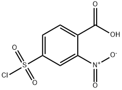 4-(Chlorosulfonyl)-2-nitrobenzoic Acid Struktur