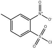 2-nitro-p-toluenesulphonyl chloride Struktur