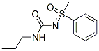 S-Methyl-S-phenyl-N-[(propylamino)carbonyl]sulfoximide Struktur