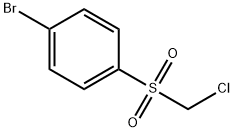 4-bromophenylchloromethyl sulfone Struktur