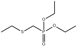 DIETHYL (ETHYLTHIOMETHYL)PHOSPHONATE Structure