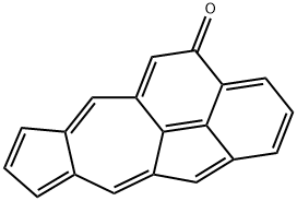 4H-Azuleno[5,6,7-bc]acenaphthylen-4-one Struktur