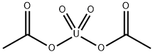 乙酸铀, 541-09-3, 结构式
